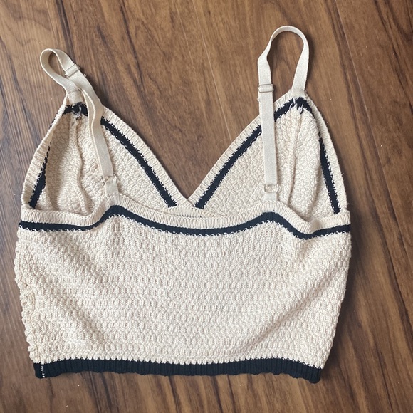 Sage The Label Oh Baby Bustier Crochet Crop Top - Picture 5 of 7